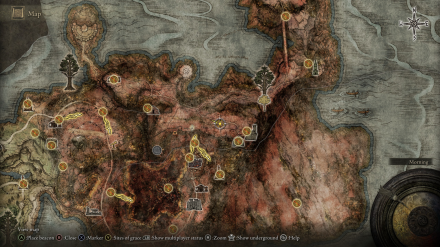 Elden Ring - Stars of Ruin Map Location