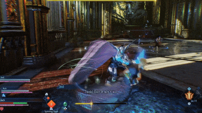 Chaos Advent Strat 1 - Block and Evade Accordingly