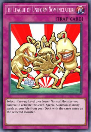 The League of Uniform Nomenclature