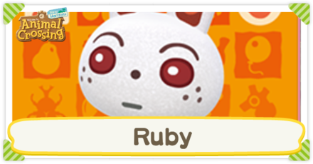 Animal Crossing New Horizons (ACNH) - Ruby