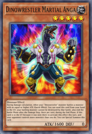 Dinowrestler Martial Anga