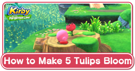 Kirby and the Forgotten Land - How to Make 5 Tulips Bloom.png