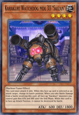 Karakuri Watchdog mdl 313 "Saizan"