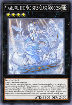 Ninaruru, the Magistus Glass Goddess