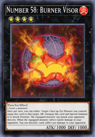 Number 58: Burner Visor