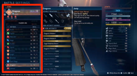 Change Jobs to Change Stats