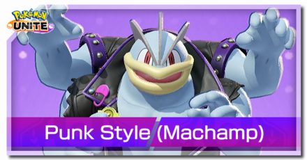 Pokemon UNITE - Holowear Punk Style Machamp Top Image.png
