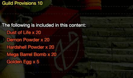 MH Rise - Guild Provision 10