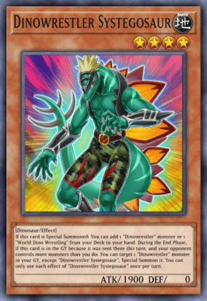 Dinowrestler Systegosaur