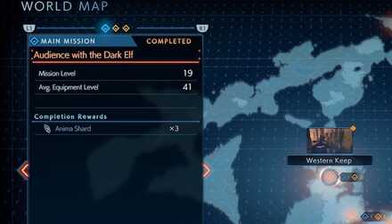 Audience with the Dark Elf