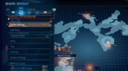 Select Battle Settings