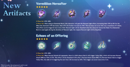 Genshin - New Artifacts