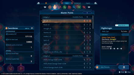 Stranger of Paradise - Master Points