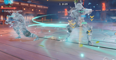 Genshin - Hyakunin Ikki Day 2 Tips - Freeze Samruai