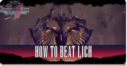 How to Beat Lich
