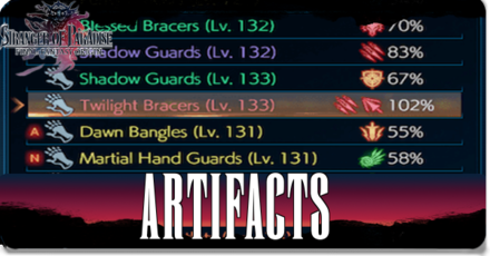 Stranger of Paradise Artifacts