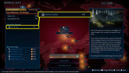 Stranger of Paradise - Anima Crystal Farming Guide - Play on Chaos Difficulty
