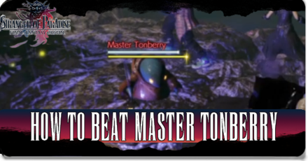 How to Beat Master Tonberry