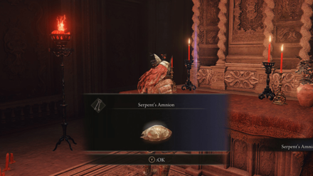 Retrieve the Serpent Amnion