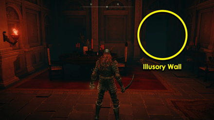 Volcano Manor Illusory Wall