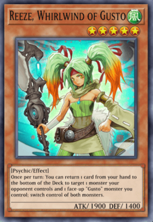 Reeze, Whirlwind of Gusto