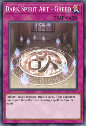 Dark Spirit Art - Greed