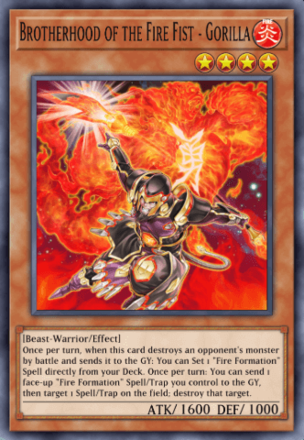Brotherhood of the Fire Fist - Gorilla