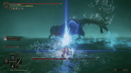 Regal Ancestor Spirit - Antler Sweep - Elden Ring.gif