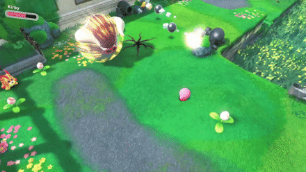 Kirby and the Forgotten Land - Sliding Doesn