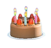 The Chocolate buttercream version of Birthday Cake