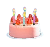 The Strawberry buttercream version of Birthday Cake