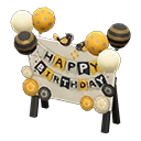 The Gorgeous version of Birthday Sign