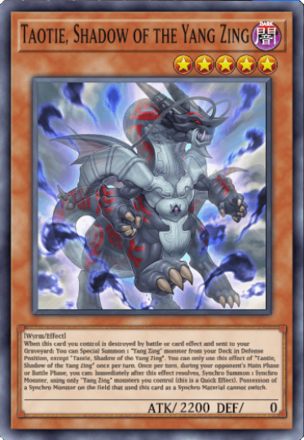Taotie, Shadow of the Yang Zing