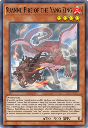 Suanni, Fire of the Yang Zing
