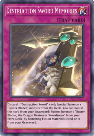 Destruction Sword Memories