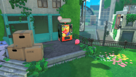 Activate Vending Mouth Kirby