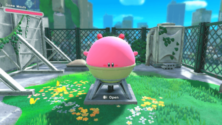 How to Use Dome Mouth Kirby