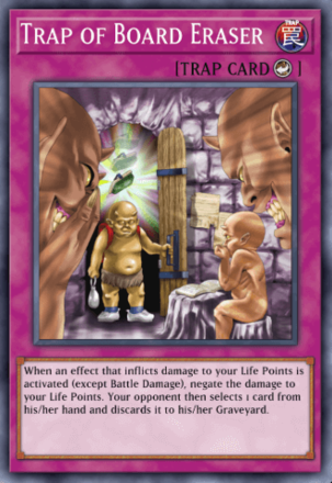 Trap of Board Eraser