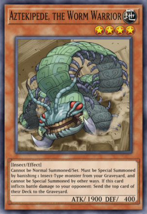 Aztekipede, the Worm Warrior