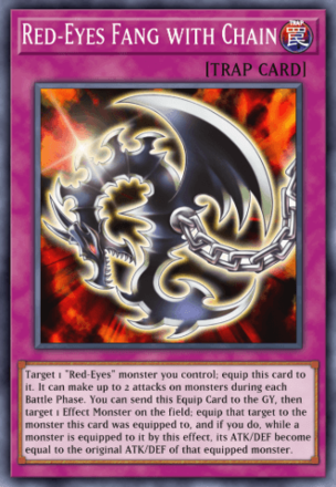 Red-Eyes Fang with Chain