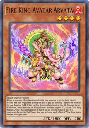 Fire King Avatar Arvata