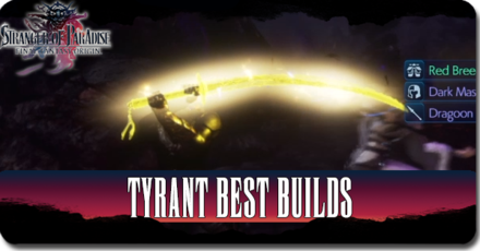 Final Fantasy Origin - Stranger of Paradise - Tyrant Best Builds