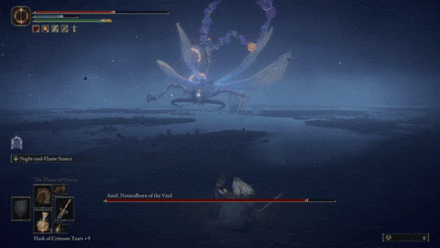 Tail Slam - Astel Naturalborn of the Void - Elden Ring