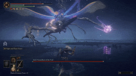 Galaxy Mist - Astel Naturalborn of the Void - Elden Ring