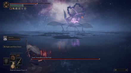 Cosmic Beam - Astel Naturalborn of the Void - Elden Ring