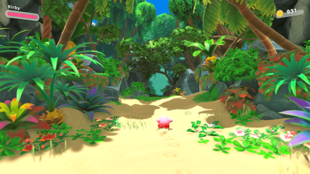 Kirby and the Forgotten Land - Natural Plains