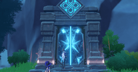 Genshin - Temple of the Lion - Archon Quest Lisa - Meet with Lisa