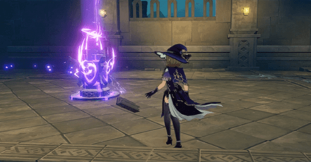 Genshin - Temple of the Lion - Archon Quest Lisa - Activate Electro Monument