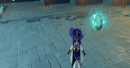 Genshin - Temple of the Lion - Archon Quest Lisa - Destroy Dragon