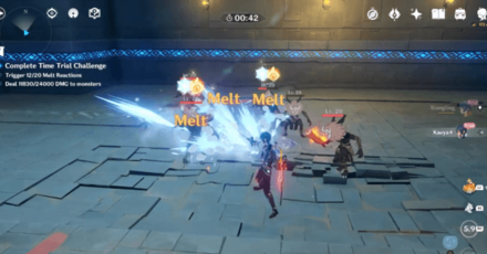 Genshin - Elemental Trials - Melt